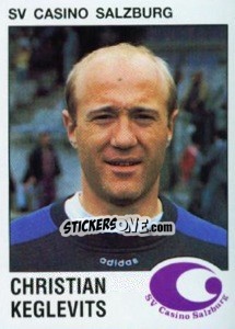 Sticker Christian Keglevits - Österreichische Fußball-Bundesliga 1991-1992 n. 69 - Panini