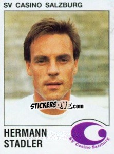 Cromo Hermann Stadler - Österreichische Fußball-Bundesliga 1991-1992 - Panini