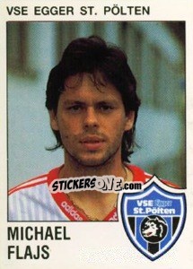 Cromo Michael Flajs - Österreichische Fußball-Bundesliga 1991-1992 - Panini