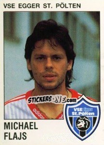Figurina Michael Flajs - Österreichische Fußball-Bundesliga 1991-1992 n. 80 - Panini