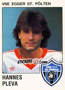 Sticker Hannes Pleva - Österreichische Fußball-Bundesliga 1991-1992 - Panini