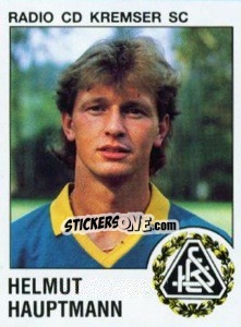 Sticker Helmut Hauptmann - Österreichische Fußball-Bundesliga 1991-1992 - Panini