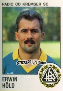 Sticker Erwin Höld - Österreichische Fußball-Bundesliga 1991-1992 - Panini