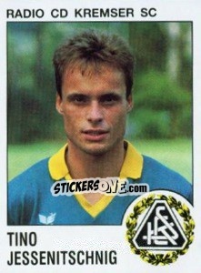 Cromo Tino Jessenitschnig - Österreichische Fußball-Bundesliga 1991-1992 - Panini