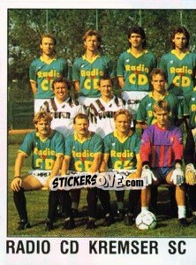 Sticker Team Photo - Österreichische Fußball-Bundesliga 1991-1992 - Panini