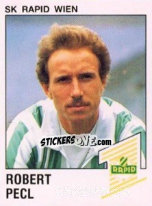 Cromo Robert Peci - Österreichische Fußball-Bundesliga 1991-1992 - Panini