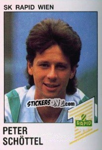 Cromo Peter Schöttel - Österreichische Fußball-Bundesliga 1991-1992 - Panini