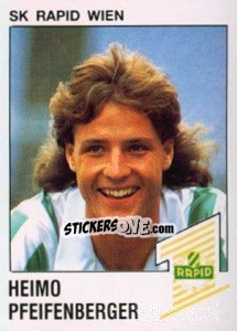 Sticker Heimo Pfeifenberger - Österreichische Fußball-Bundesliga 1991-1992 - Panini