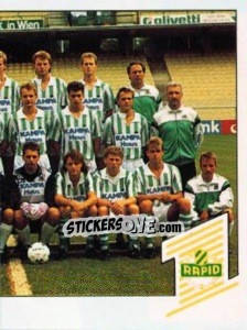 Sticker Team Photo - Österreichische Fußball-Bundesliga 1991-1992 - Panini