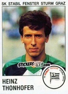 Figurina Heinz Thonhofer - Österreichische Fußball-Bundesliga 1991-1992 n. 152 - Panini