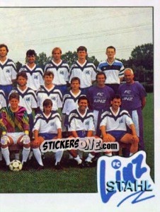 Cromo Team Photo - Österreichische Fußball-Bundesliga 1991-1992 - Panini