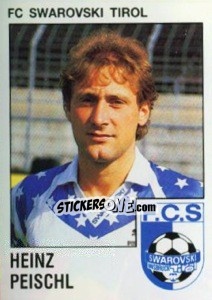 Figurina Heinz Peischl - Österreichische Fußball-Bundesliga 1991-1992 n. 190 - Panini