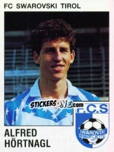 Sticker Alfred Hörtnagl - Österreichische Fußball-Bundesliga 1991-1992 n. 191 - Panini