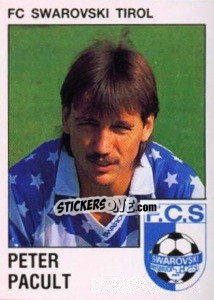 Sticker Peter Pacult - Österreichische Fußball-Bundesliga 1991-1992 n. 197 - Panini