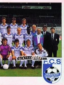 Sticker Team Photo - Österreichische Fußball-Bundesliga 1991-1992 - Panini