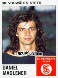 Sticker Daniel Madlener - Österreichische Fußball-Bundesliga 1991-1992 - Panini