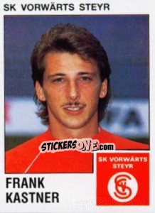 Sticker Frank Kastner - Österreichische Fußball-Bundesliga 1991-1992 - Panini