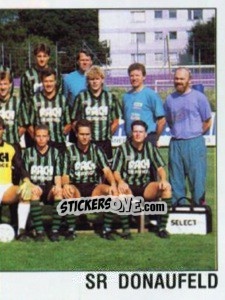 Cromo Team Photo - Österreichische Fußball-Bundesliga 1991-1992 - Panini