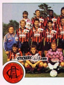 Figurina Team Photo - Österreichische Fußball-Bundesliga 1991-1992 n. 223 - Panini