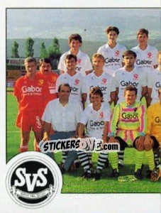 Figurina Team Photo - Österreichische Fußball-Bundesliga 1991-1992 n. 225 - Panini
