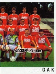 Sticker Team Photo - Österreichische Fußball-Bundesliga 1991-1992 - Panini