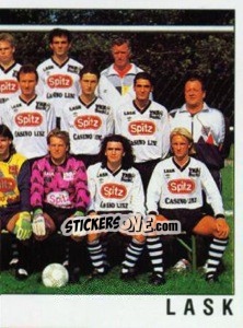 Sticker Team Photo - Österreichische Fußball-Bundesliga 1991-1992 - Panini