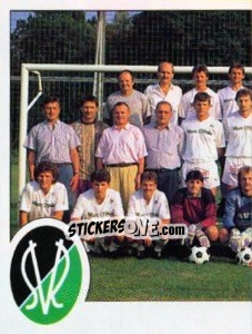 Sticker Team Photo - Österreichische Fußball-Bundesliga 1991-1992 - Panini