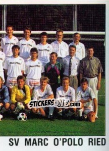 Cromo Team Photo - Österreichische Fußball-Bundesliga 1991-1992 n. 232 - Panini