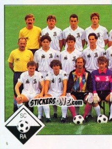 Figurina Team Photo - Österreichische Fußball-Bundesliga 1991-1992 - Panini