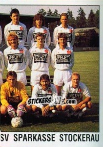 Cromo Team Photo - Österreichische Fußball-Bundesliga 1991-1992 - Panini