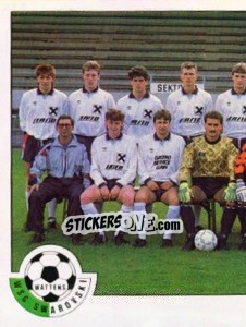 Figurina Team Photo - Österreichische Fußball-Bundesliga 1991-1992 - Panini