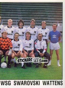 Cromo Team Photo - Österreichische Fußball-Bundesliga 1991-1992 - Panini