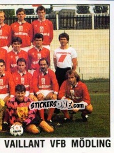 Figurina Team Photo - Österreichische Fußball-Bundesliga 1991-1992 - Panini