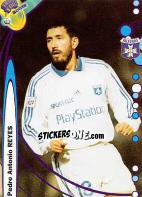 Cromo Pedro Antonio Reyes - France Foot 1999-2000 - Ds