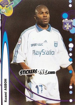 Cromo Kuami Agboh - France Foot 1999-2000 n. 7 - Ds