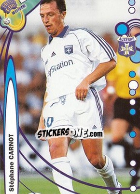 Cromo Stephane Carnot - France Foot 1999-2000 n. 8 - Ds