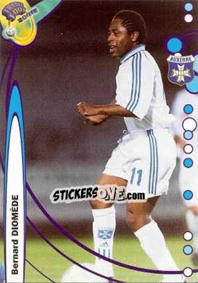 Sticker Bernard Diomede - France Foot 1999-2000 - Ds