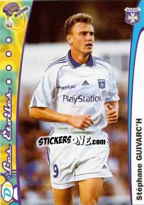 Sticker Stephane Guivarc'h - France Foot 1999-2000 - Ds