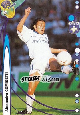 Figurina Alexandre Comisetti - France Foot 1999-2000 n. 14 - Ds