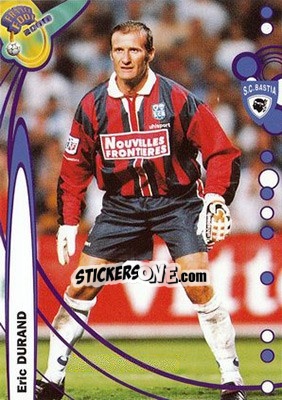 Cromo Eric Durand - France Foot 1999-2000 - Ds