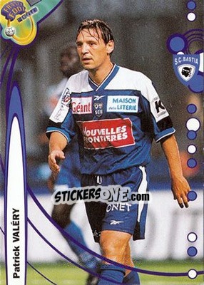 Cromo Patrick Valery - France Foot 1999-2000 - Ds