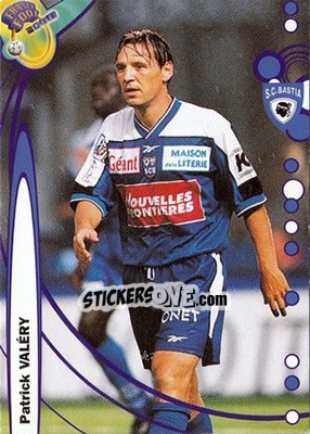 Sticker Patrick Valery - France Foot 1999-2000 n. 18 - Ds