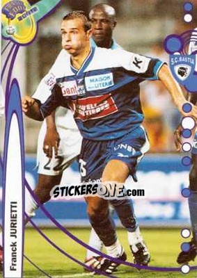 Sticker Franck Jurietti - France Foot 1999-2000 n. 19 - Ds