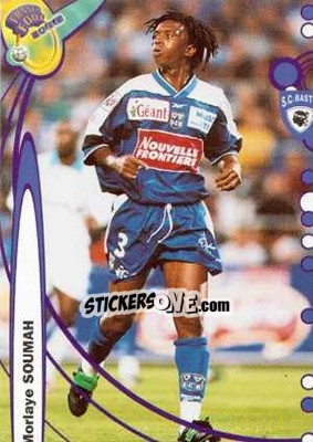 Figurina Morlaye Soumah - France Foot 1999-2000 - Ds