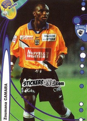 Cromo Zoumana Camara - France Foot 1999-2000 - Ds