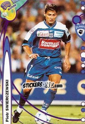 Sticker Piotr Swierczewski - France Foot 1999-2000 - Ds