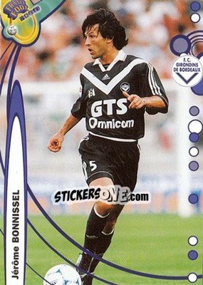 Cromo Jerome Bonnissel - France Foot 1999-2000 - Ds