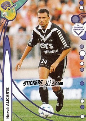 Figurina Herve Alicarte - France Foot 1999-2000 n. 33 - Ds