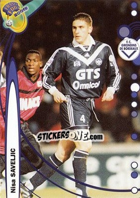 Sticker Nisa Saveljic - France Foot 1999-2000 n. 35 - Ds