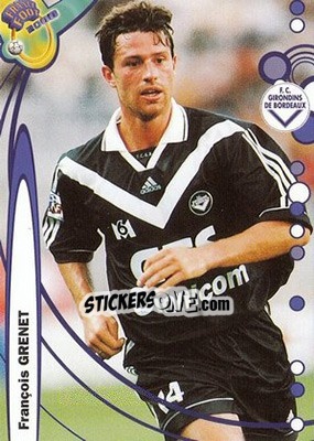 Sticker Francois Grenet - France Foot 1999-2000 n. 36 - Ds